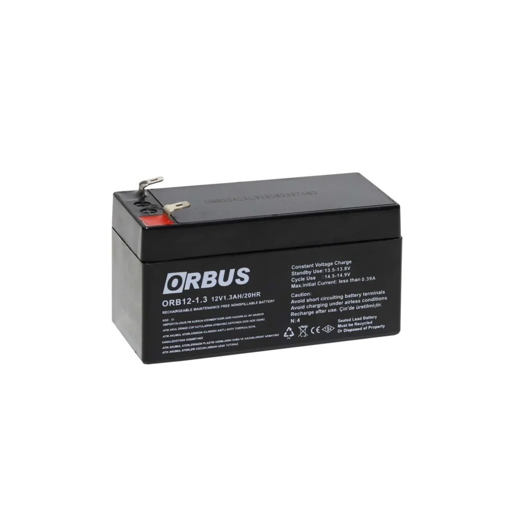 Kuru Tip Akü 12v 1.3 ah